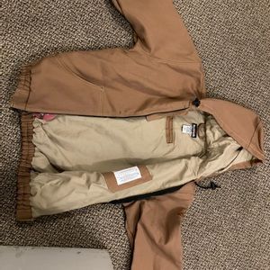 Bulwark FR brown Duck hooded jacket